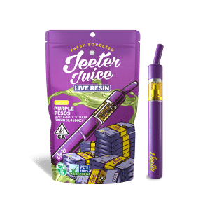 Buy Jeeter Juice Disposable Live Resin Straw - Purple Pesos