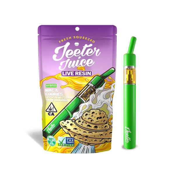 Buy Jeeter Juice Disposable Live Resin Straw - Mac N Cookies