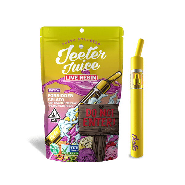 Buy Jeeter Juice Disposable Live Resin Straw - forbidden gelato
