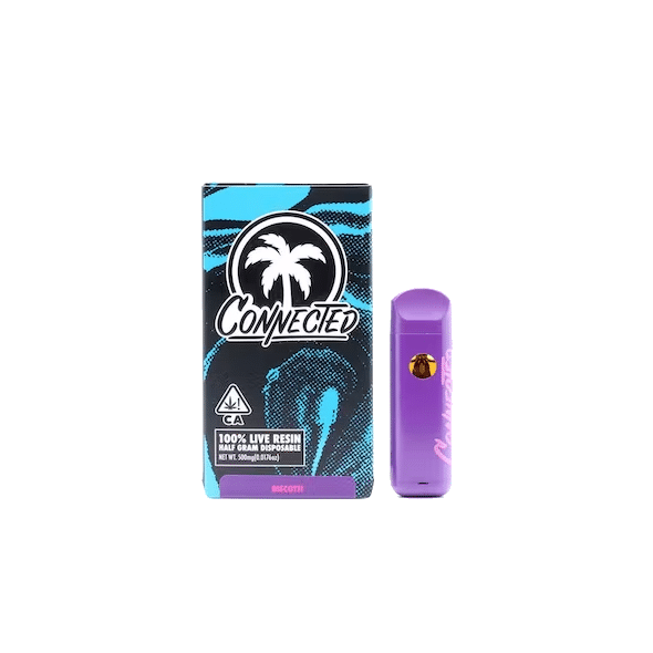 Buy Connected Cannabis Co. BISCOTTI 2.0 half gram Disposable Vape