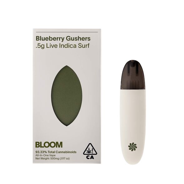 Buy Bloom Classic Surf All-In-One 500mg | Blueberry Gushers Disposable Vape