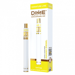 Buy Dime Industries Mango Diesel 600mg Disposable Vape pen