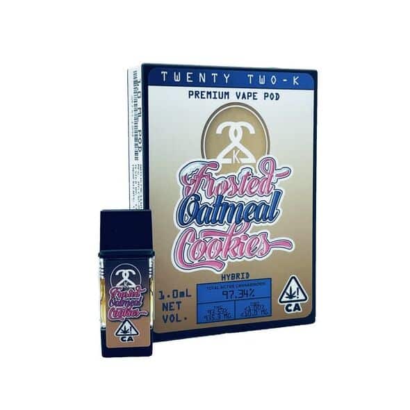 Buy 22K - Frosted Oatmeal Cookies - Cartridge - 1.0ml