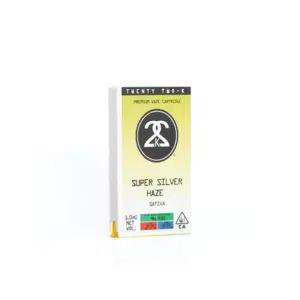 Buy Twenty Two K /22K - Super Silver Haze - Cartridge - 1.0ml