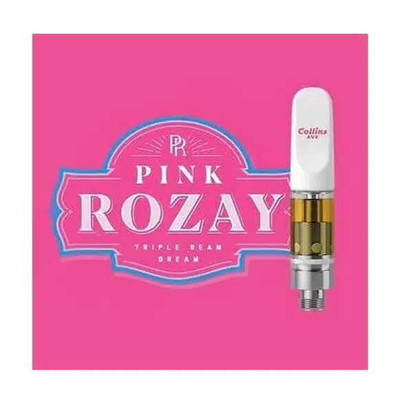 Buy Cookies Collins Ave Natural Terps Vape Carts (0.5g) - Pink Rozay