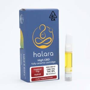 Halara High CBD - Tropical Trip 1G Cartridge