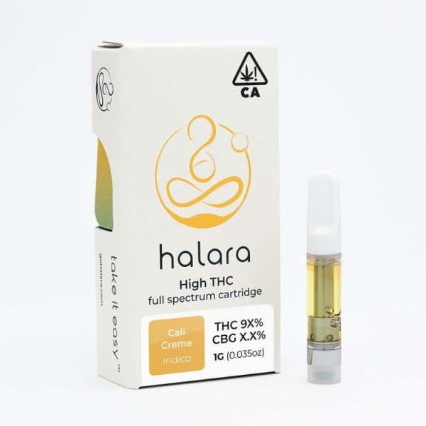 Halara High THC Cali Creme 1G Cartridge