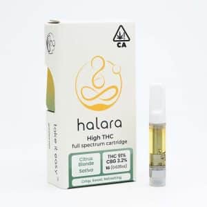 Halara High THC Citrus Blonde 1G Cartridge