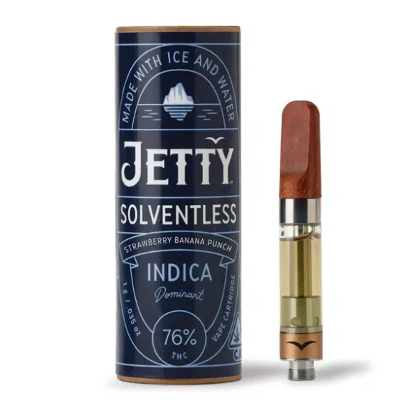 Buy Jetty Extracts Strawberry Banana Punch Solventless Cartridge
