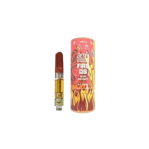 Buy Jetty Extracts Fire OG HIGH THC Cartridge