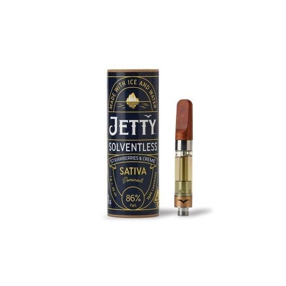 Buy Jetty Extracts Strawberries and Creme Solventless Cartridge