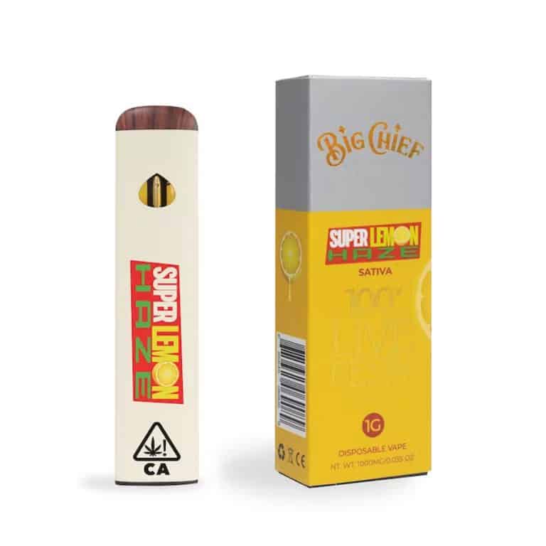 Big Chief Live Resin Disposable Vape - Organic Buds