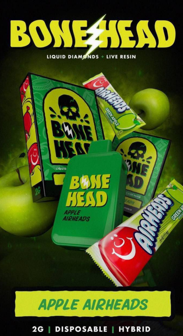 Bone Head Apple Airheads Disposable