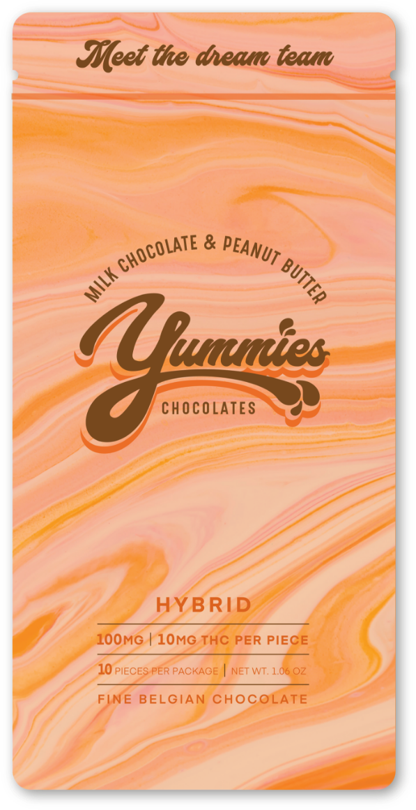 Yummies Milk Chocolate and Peanut Butter - HYBRID